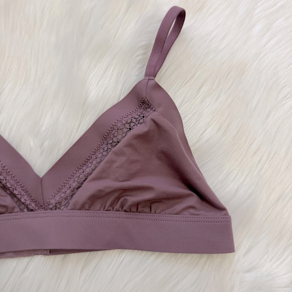 Victoria's Secret Incredible Purple Seamless Triangle Bralette Medium - Picture 3 of 6